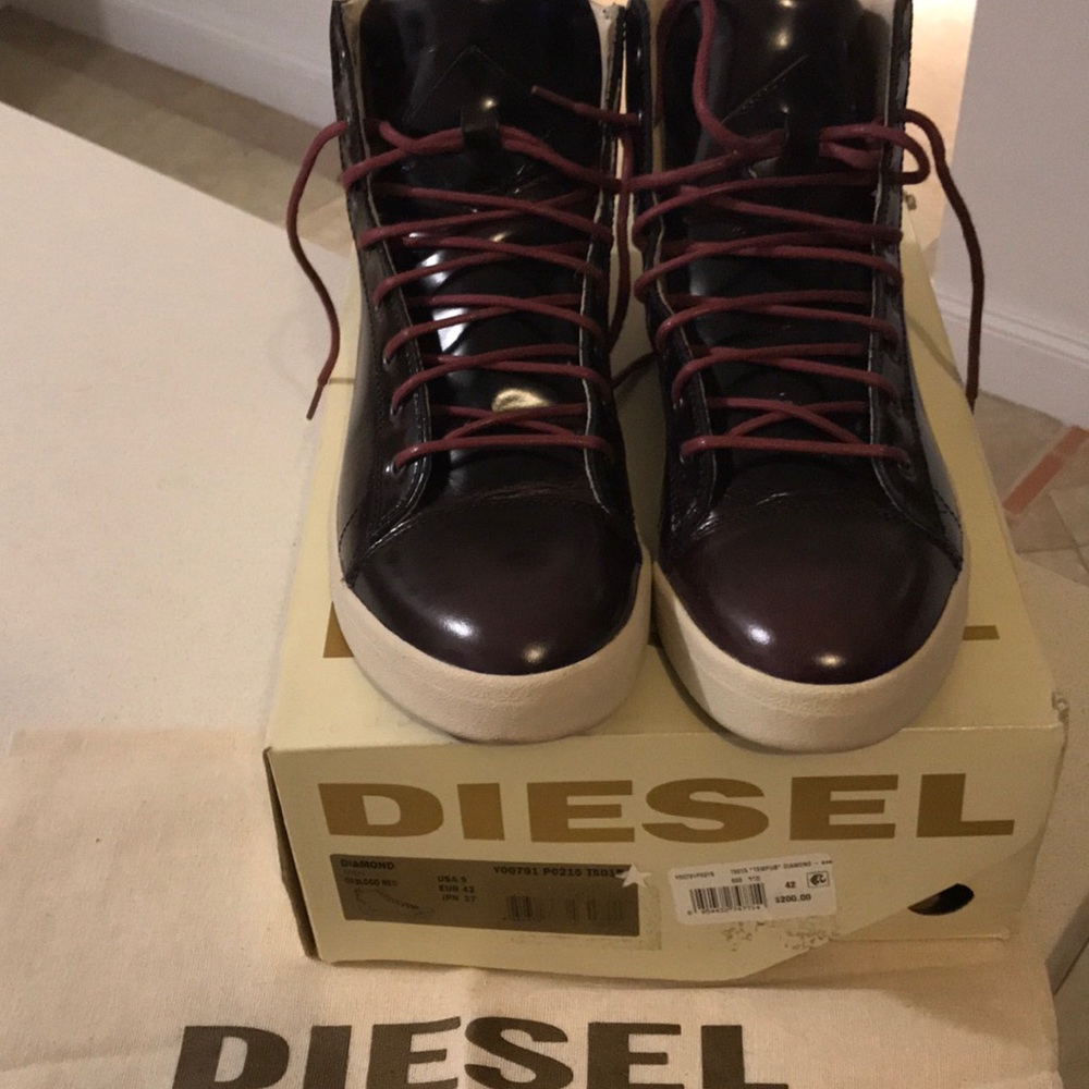 Diesel high top shoes